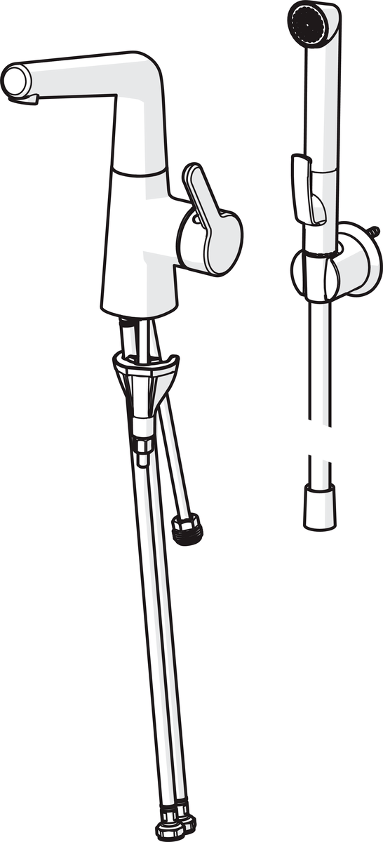 Oras 3008F Смеситель для умывальника 3008F Inspera Хром  - Вид №4