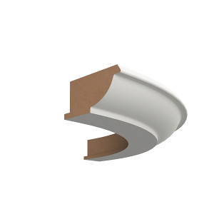 Карнизы для кухонного шкафа  «Карнизыверхние» Карниз верхний R240E С2