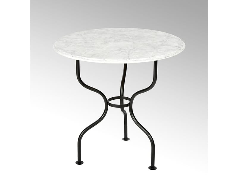 Мраморный круглый садовый стол LAMBERT TÊTE À TÊTE ARCH-00073275 - Вид №1