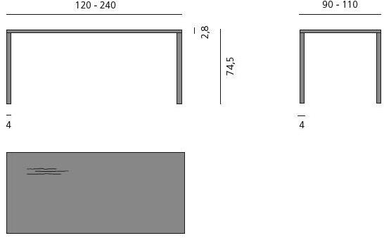 more Прямоугольный обеденный стол из массива дерева sun-id-1405318 - Вид №2