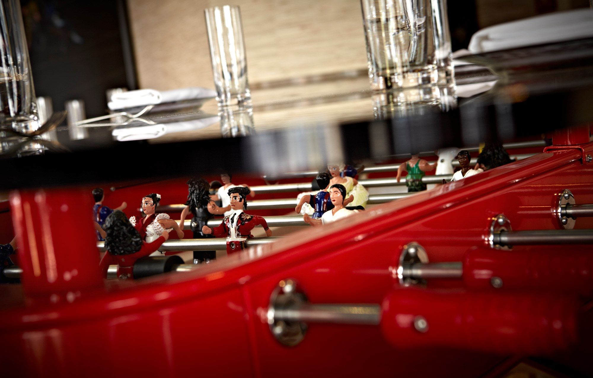 Овальный обеденный стол из стали и стекла RS Barcelona RS2 DINING ARCH-00079592 - Вид №4