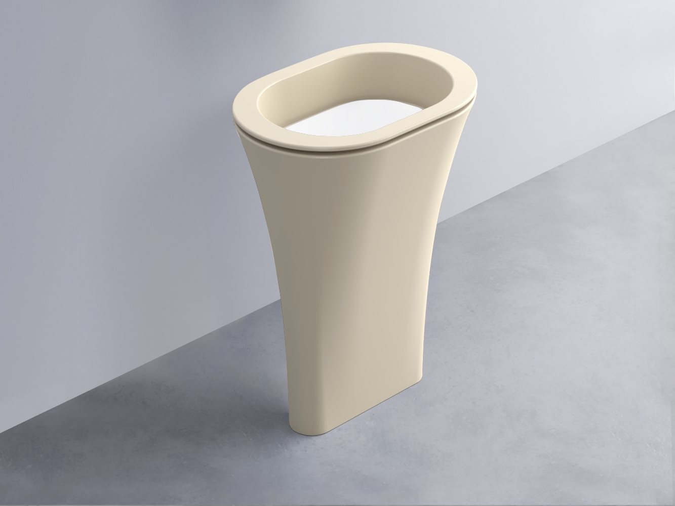 AMLA65-LN+AMPILO-BL+AMCOLO-LN Раковина Amedeo Ovale отдельностоящая cielo Enjoy + Amedeo Ceramica Cielo