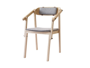 Стул из ясеня со встроенной подушкой