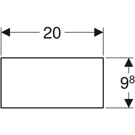 500.676.00.1 Перегородка для выдвижного ящика Geberit H-образная, для нижнего выдвижного ящика Geberit  - Вид №4