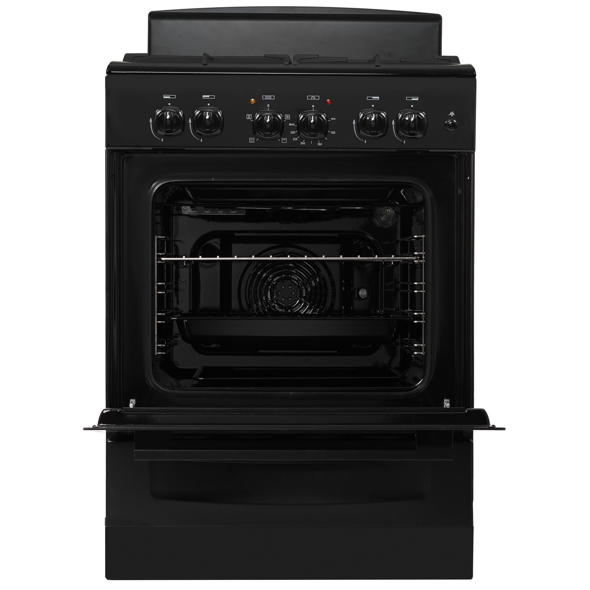 9055696 Комбинированная плита Gefest ПГЭ 6102-01 0197 черный STDN-0065625 - Вид №6