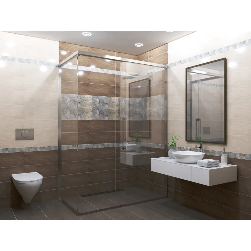 Плитка напольная Azori Avellano/Albero 42x42 см 1.23 м² цвет коричневый 82880732 STLM-2167765 AVELLANO / ALBERO - Вид №3