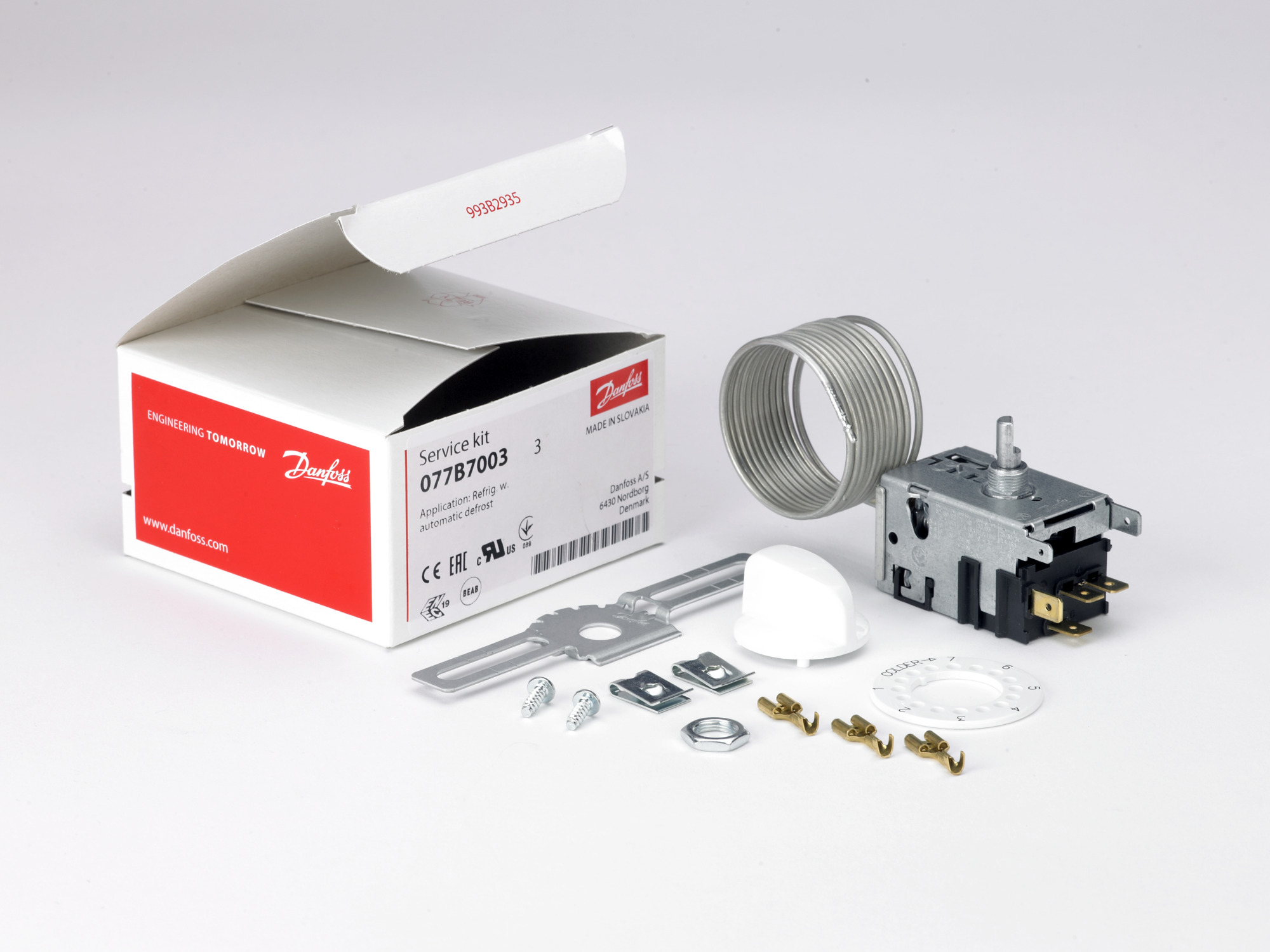 Danfoss Сервисные термостаты бытового и торгового применения Термостат сервисный 077B7003  - Вид №7