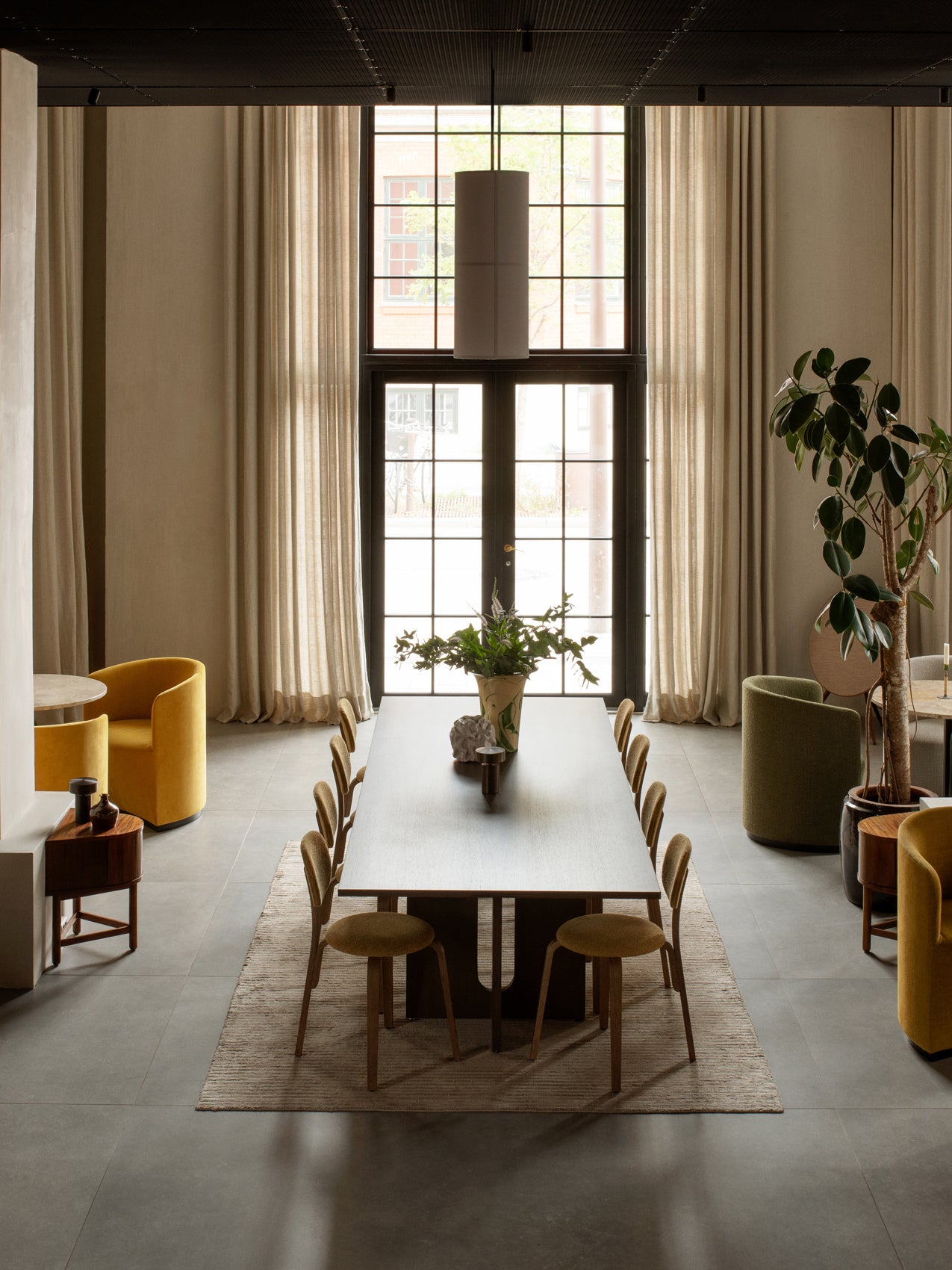 5709262043125 Afteroom Plus, Обеденный стул на деревянной основе, обитый LuceLight  - Вид №7