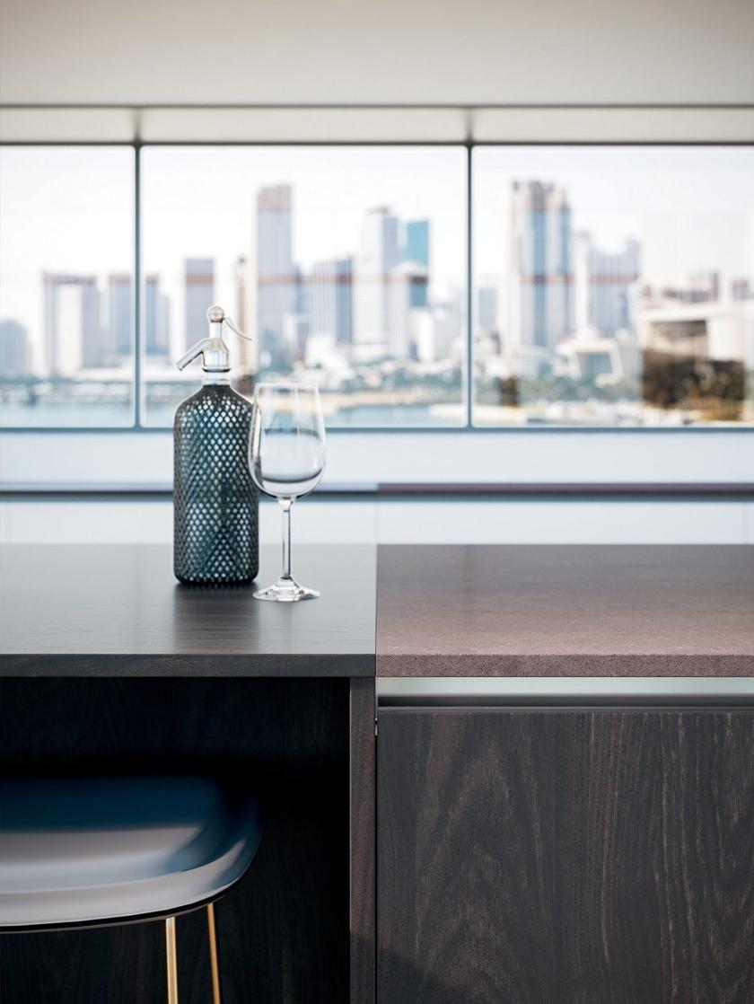 GD Arredamenti Угловая кухня с островом Space sun-id-1381073 - Вид №3