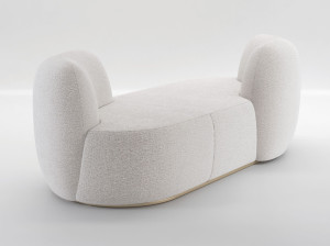 2-местный тканевый диван