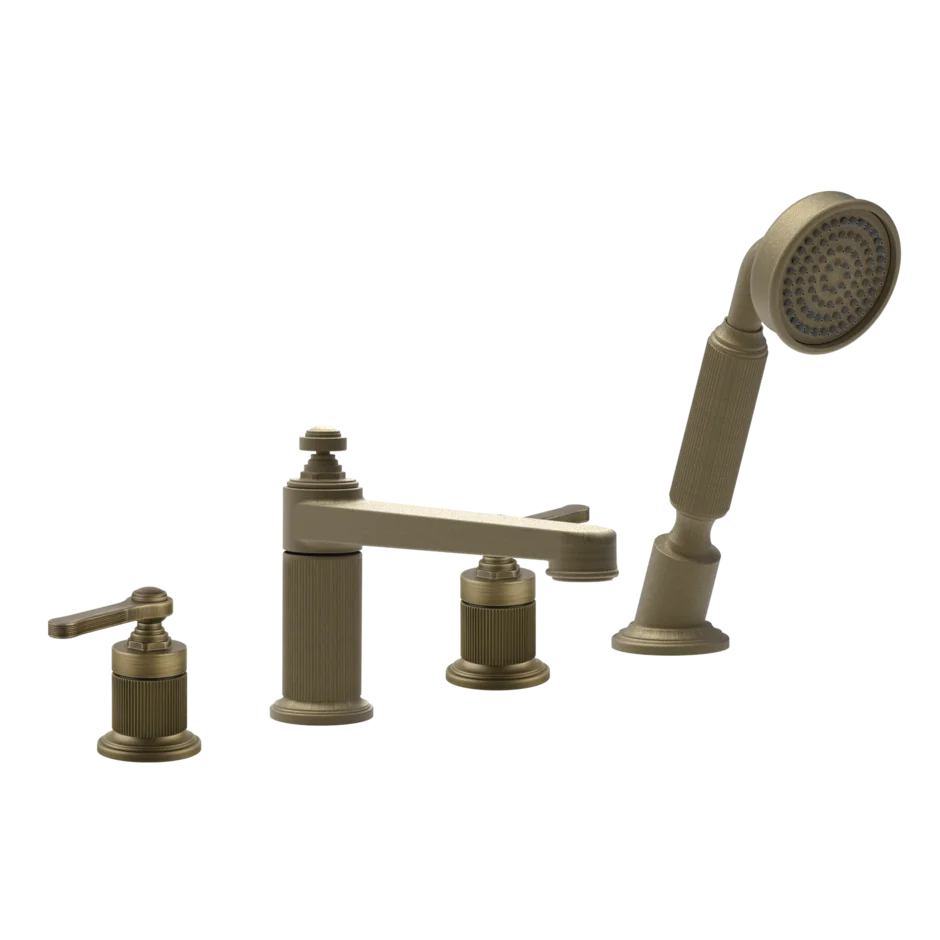 Смеситель для ванны 65045 713 Gessi Venti20 СТАРИННАЯ ЛАТУНЬ 65045713