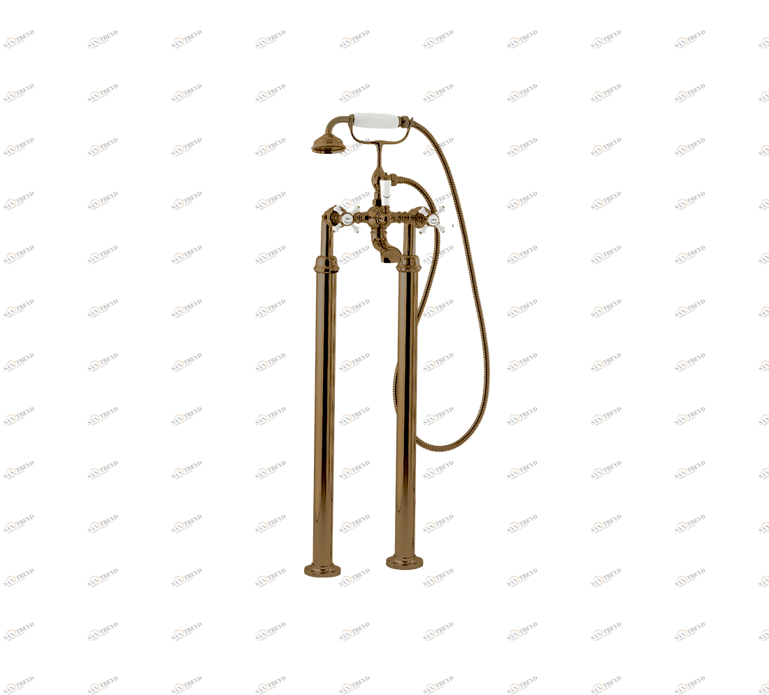 Gentry Home Смеситель для раковины от центра к центру 2 отверстия под смеситель 200 мм Chelsea Бронза GH101266