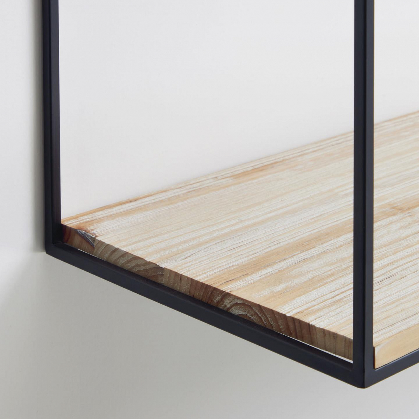 064852 Полка Edwina черная La Forma Elisha  - Вид №1