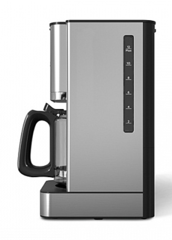 9116147 Кофеварка капельная BQ CM1004 Steel-black серебристый STDN-0006118 - Вид №3