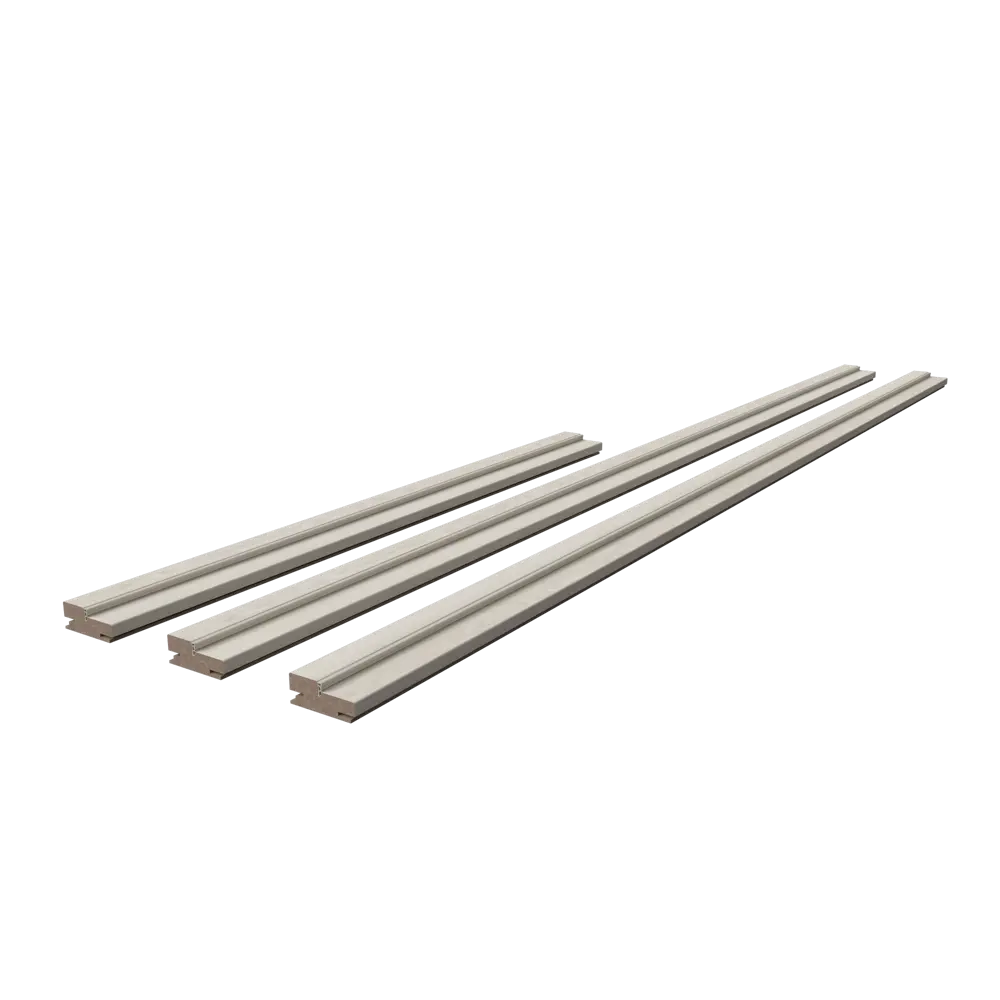 Комплект дверной коробки Альфа телескопический 2100x80x32 мм цвет свит крем (2.5 шт.) VFD STLM-2209136 - Вид №1