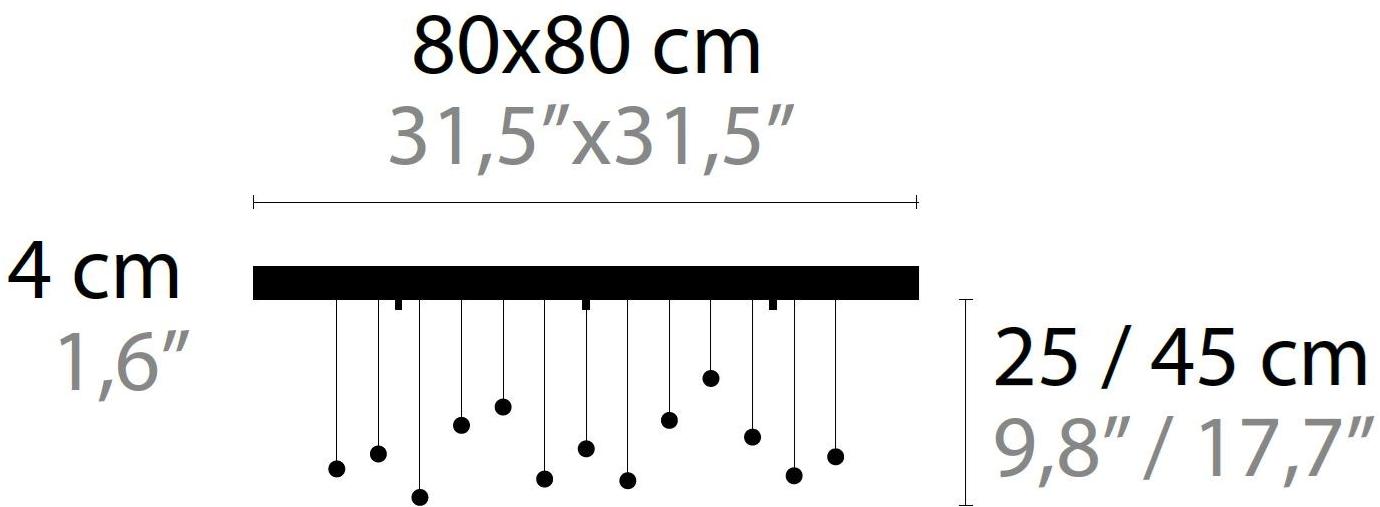 ILFARI Потолочный светильник из металла с кристаллами Sprankling sun-id-1474388 - Вид №4
