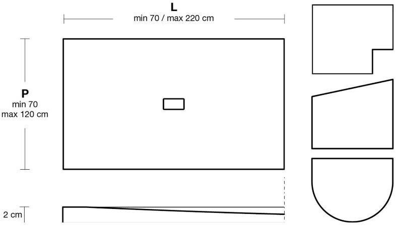 Antonio Lupi Design Индивидуальный душевой поддон в Moodlight Antoniolupi sun-id-1411566 - Вид №3