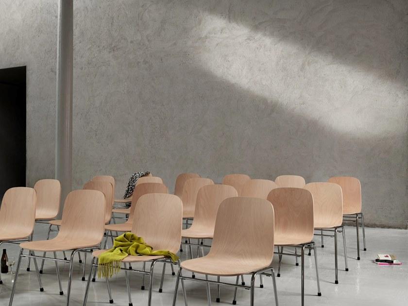 Hem Штабелируемый стул из стали и дерева Touchwood sun-id-1481415 - Вид №6