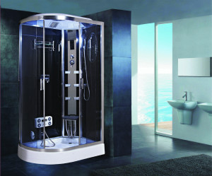 Душевая кабина NG-903-01R (1200х800*2200) низкий поддон(16см) стекло ТОНИРОВАННОЕ