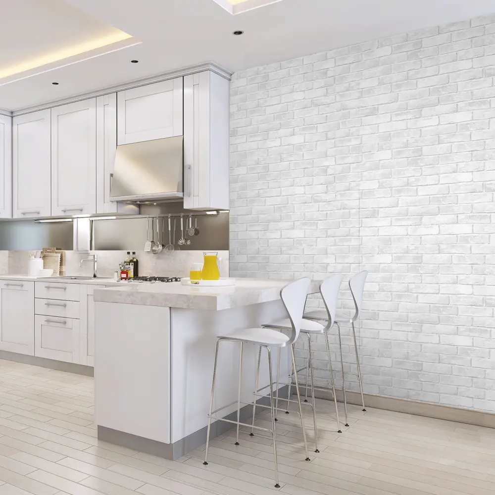 АРТЕКС Барнхаус - флизелиновые обои белые 1.06 м 89080732 STLM-1491653 - Вид №2