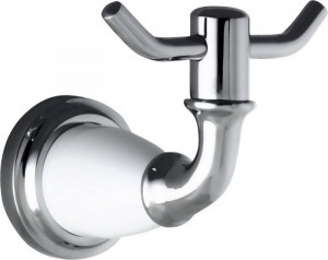 H9900/09DBR Sanibano Zafiro, крючок двойной, цвет бронза