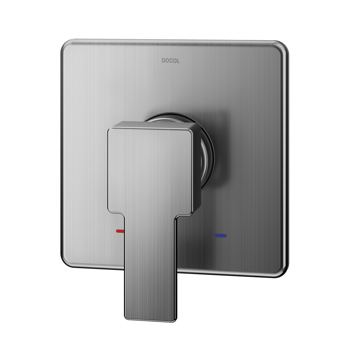 00849970 Однорычажная отделка для душа и унитаза Душ 1/2 дюйма матовый графит Docol EDGE