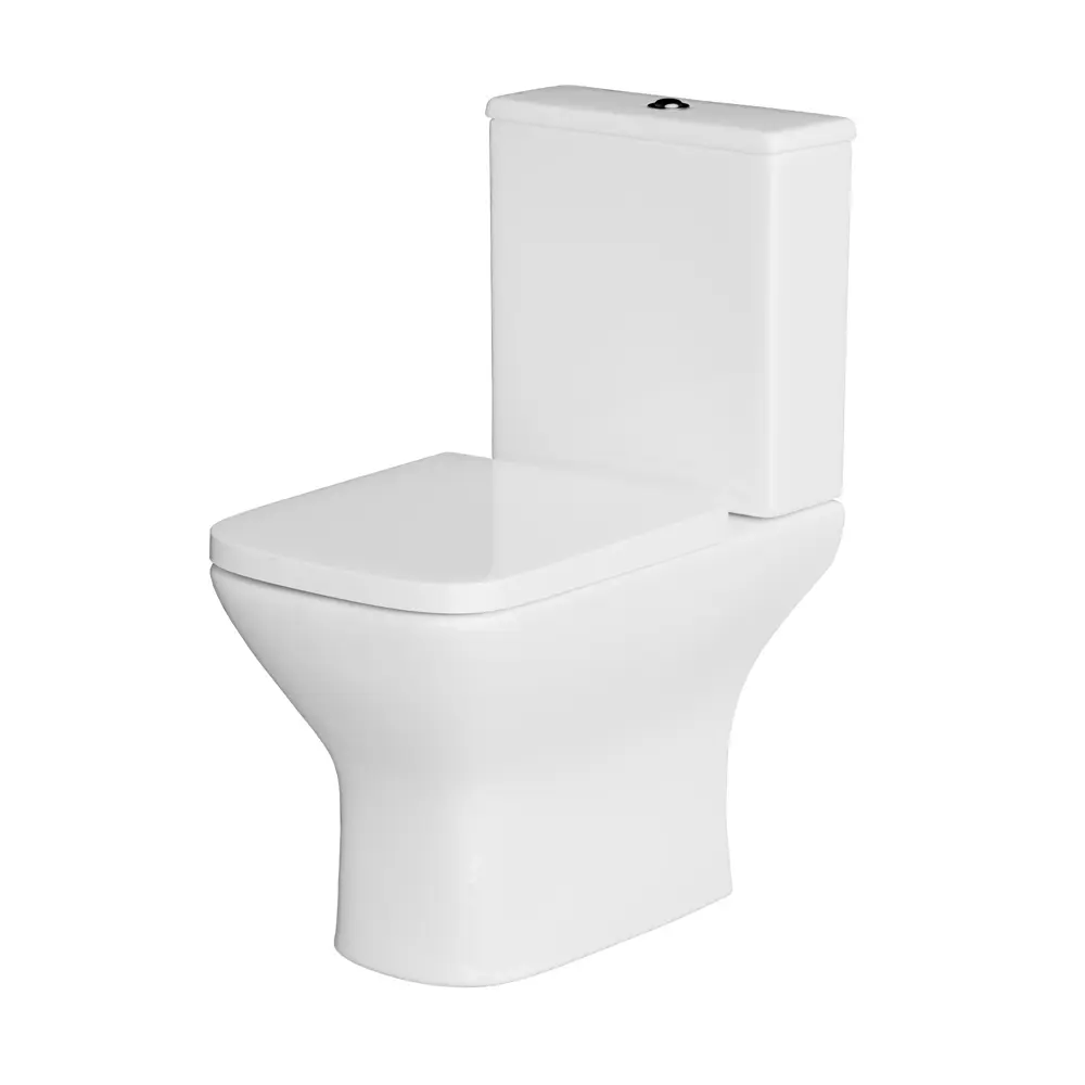 AM.PM Drive — безободковый унитаз-компакт с двойным сливом 89400179 STLM-1565692