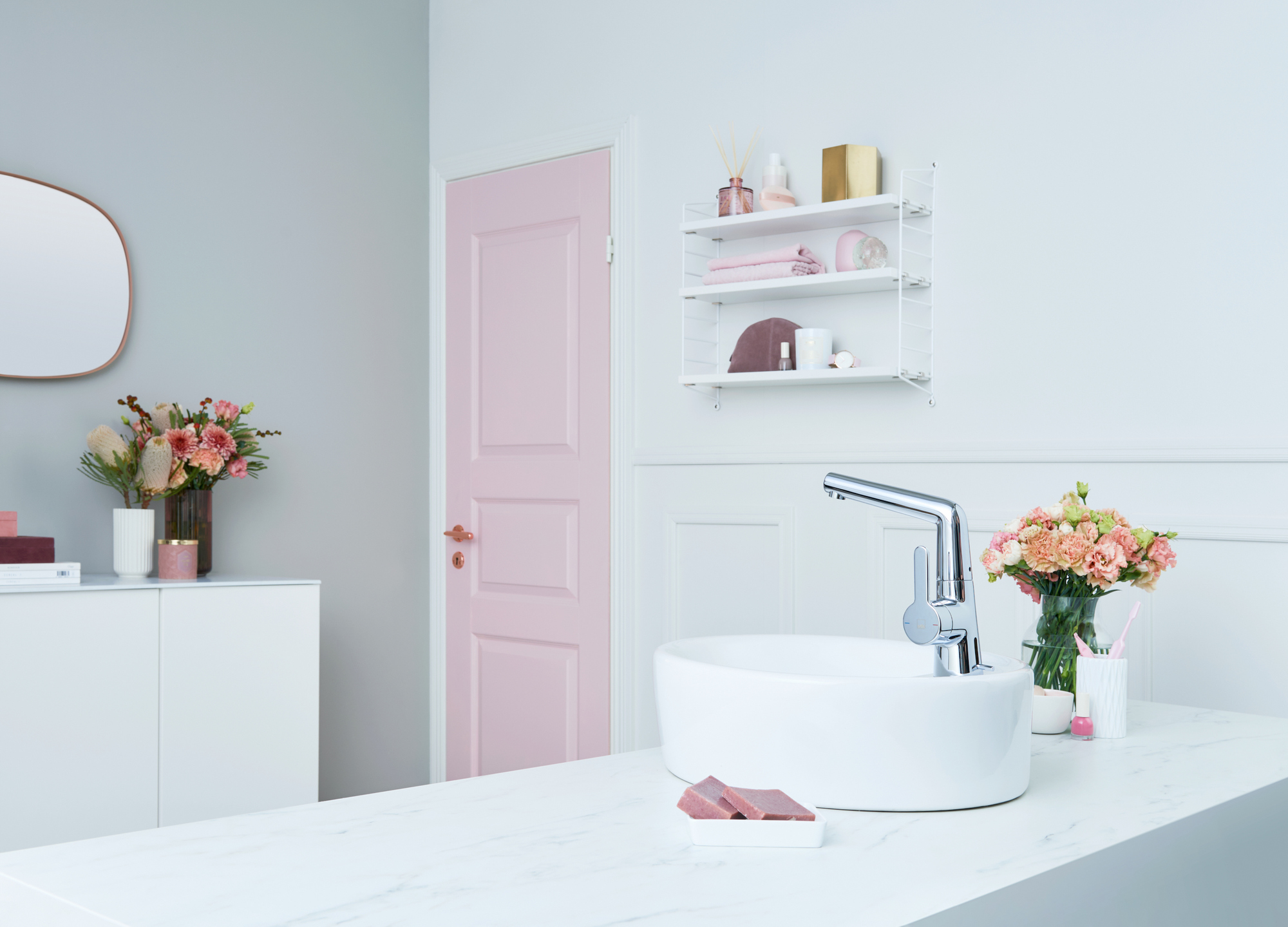 Oras 3005F Смеситель для умывальника, 3 V 3005F Inspera Хром  - Вид №2