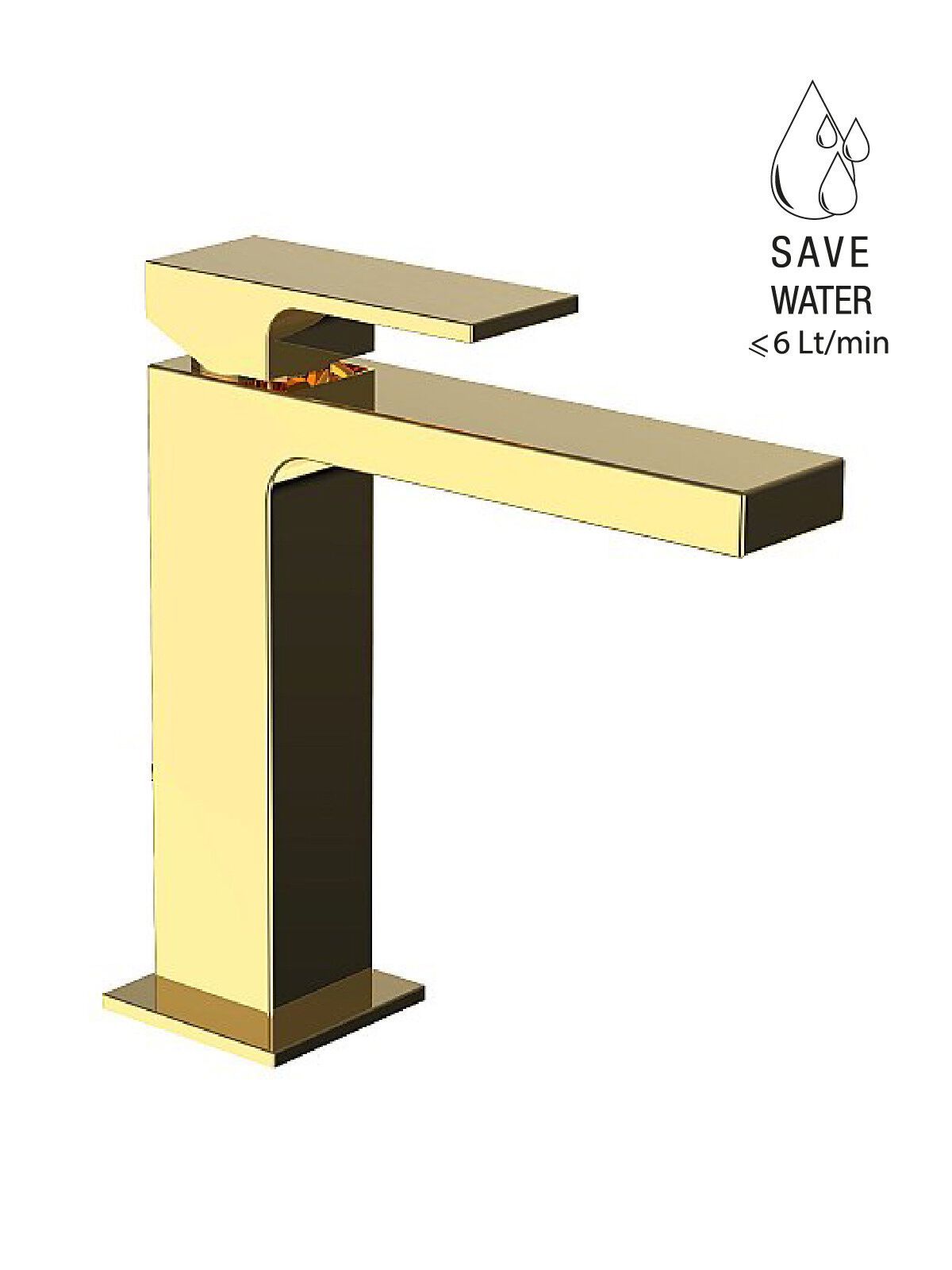 Однорычажный смеситель для раковины без слива Rubinetterie Frattini Vita Due ARCH-00022389 - Вид №13