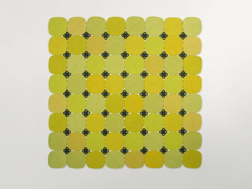 Paola Lenti Коврик из квадратной веревки с геометрическими мотивами High tech sun-id-1476847 - Вид №1