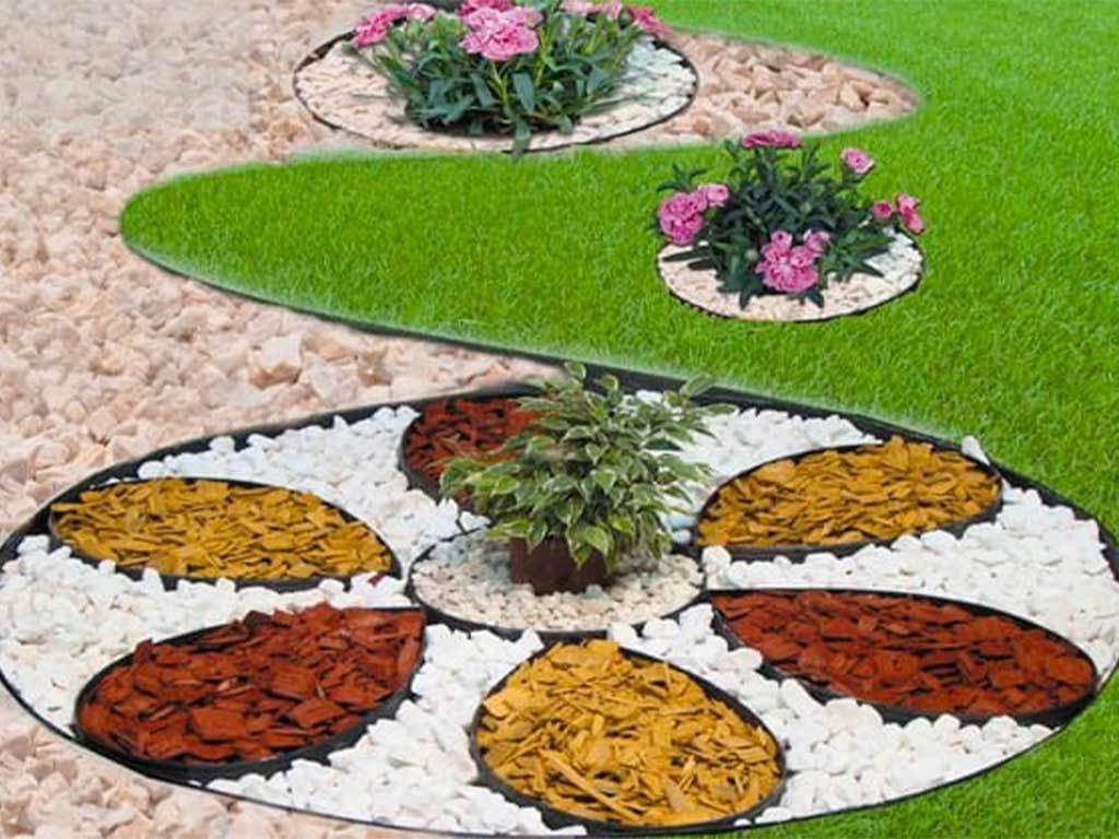 Садовый бордюр "Манго" ПП 55 мм, чёрный, 10 метров ГеоПластБорд GPBST-24 - Вид №6