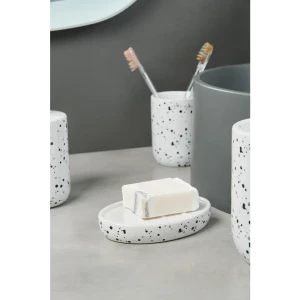 Мыльница Splash керамика цвет чёрный