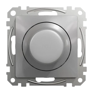Диммер встраиваемый Systeme Electric Sedna Design цвет алюминий 84830157 STLM-2180082