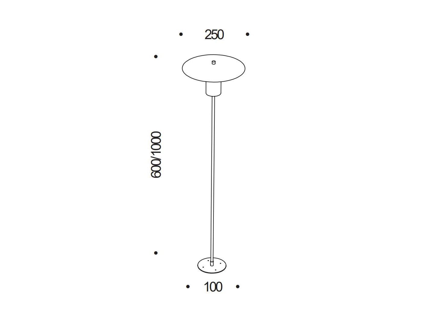 Напольный напольный светильник утюга Сид Renzo Serafini блюдце ARCH-00055644 - Вид №6