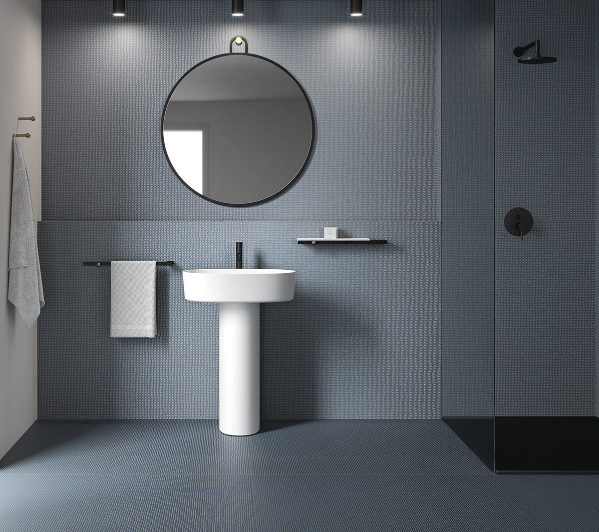 Ex.T Nouveau THSO Вешалка для полотенец с мыльницей EXNOUTHSONEOT - Вид №1