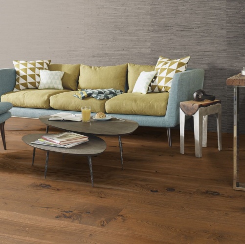 Инженерная доска Boen Chalet Antique Дуб Натур (Гладкая) 2000-4000х395 мм 2100440026 - Вид №1