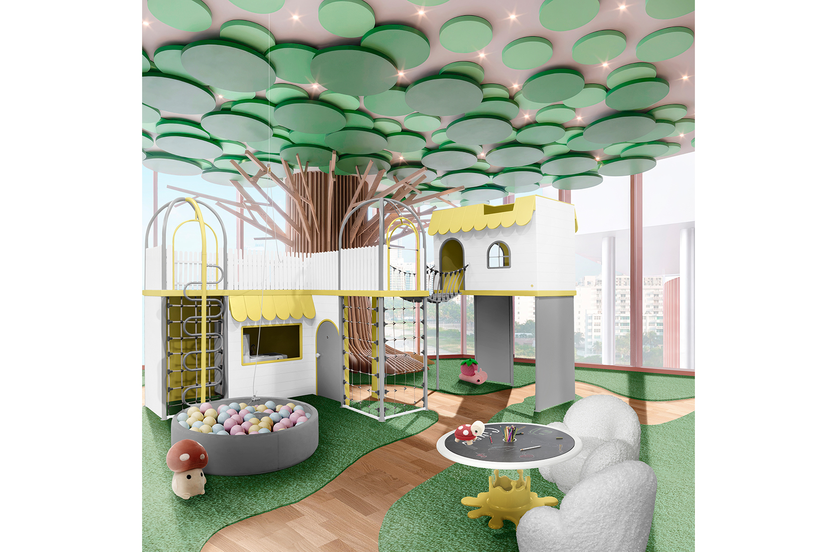 CIST166 Игровые площадки Волшебный рынок Circu  - Вид №8