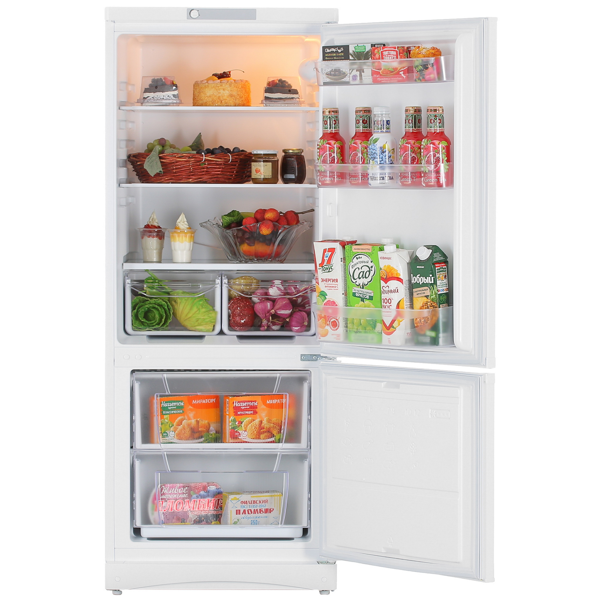 9082289 Холодильник с морозильником   Indesit ES 15 A белый STDN-0080246 - Вид №5