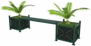 Lazzari Скамья с двойной сеялкой