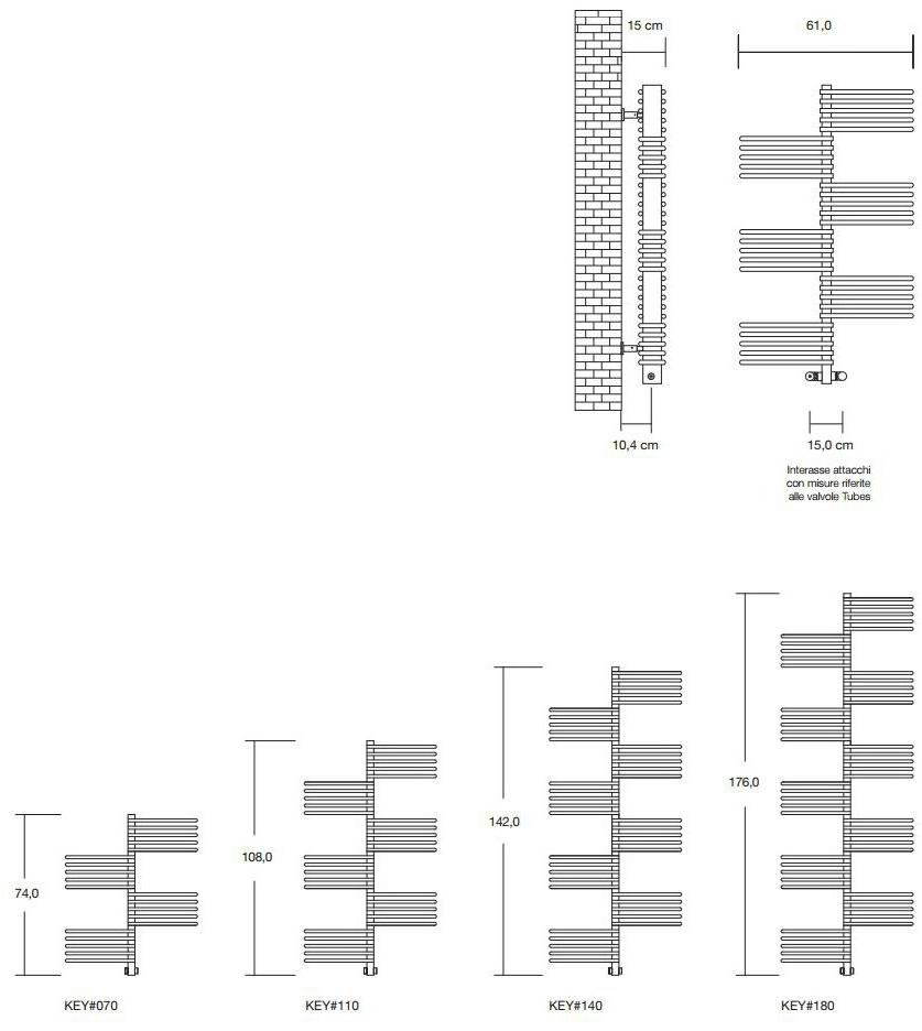 Tubes Radiatori Настенный полотенцесушитель Basics sun-id-1439685 - Вид №3