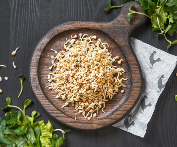 9712 Проростки Гречки зеленой Вкусляндия  - Вид №1