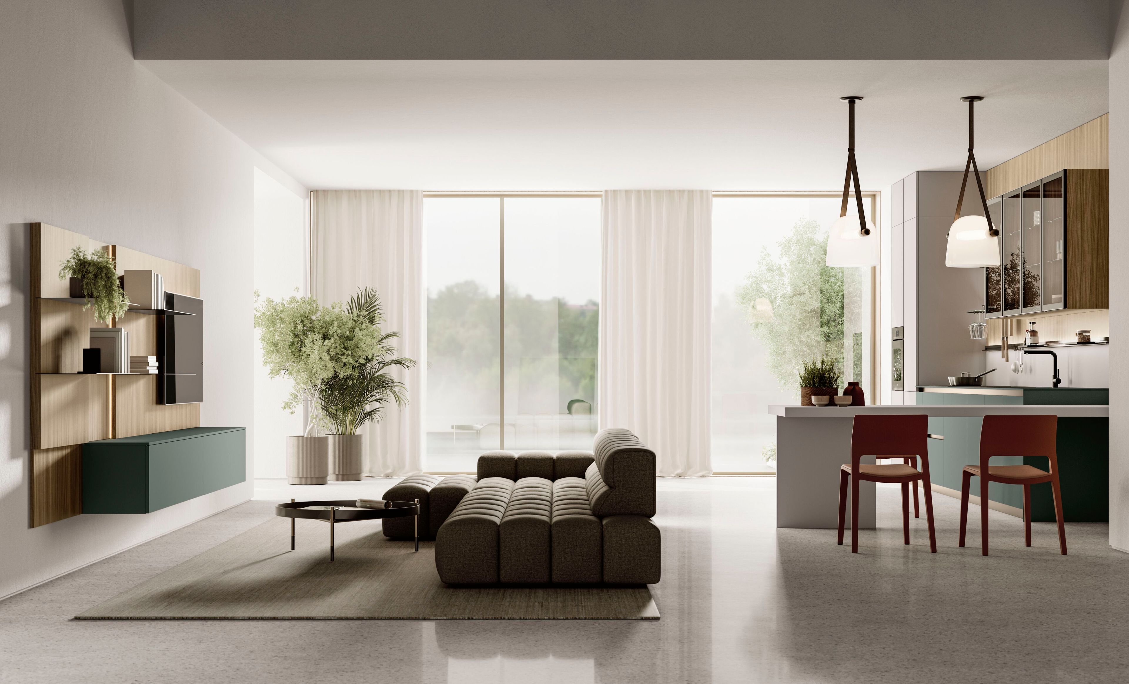 Встроенная кухня Febal Casa Modula ARCH-00033216 - Вид №29