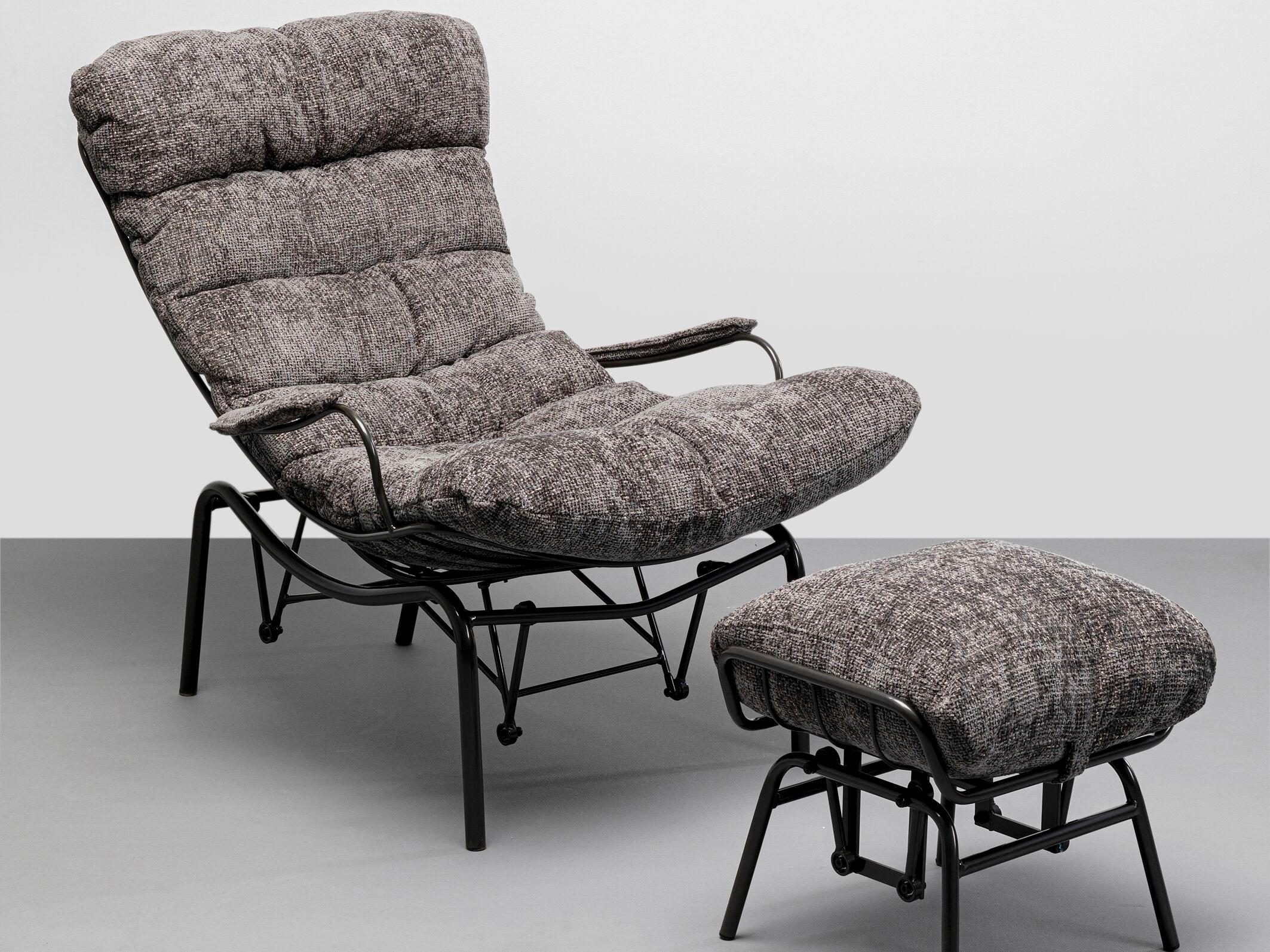 Тканевое кресло с подлокотниками KARE Design VIENNA ARCH-00110093 - Вид №6