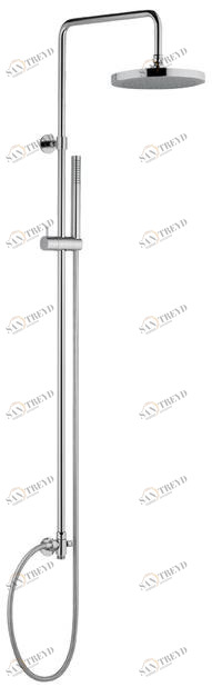Rubinetterie Mariani Настенная душевая стойка с переключателем Colonne doccia A54-cd