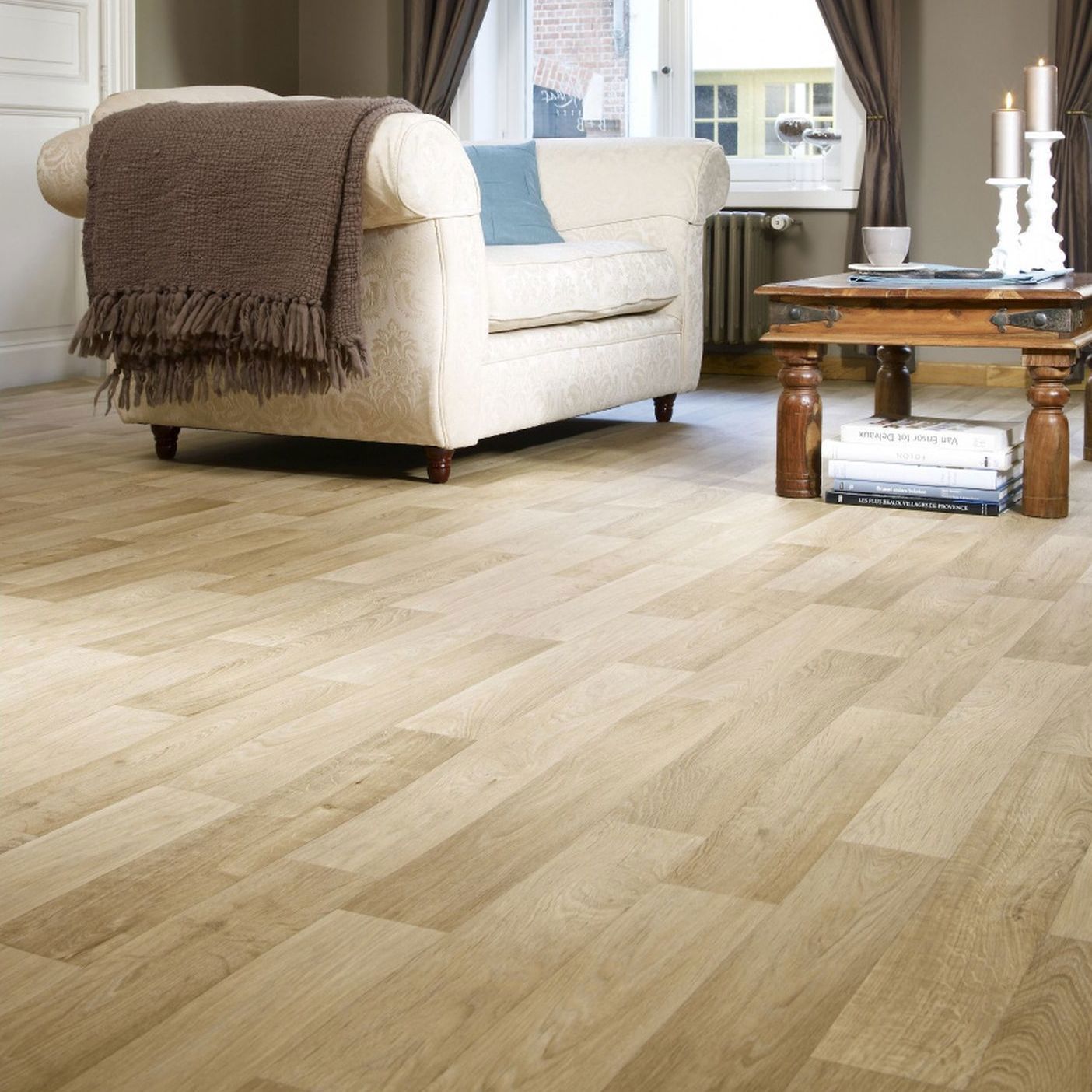 IVC-RUS Линолеум «Дуб Вилен» полукоммерческий 3 м с текстурой дерева 13006292 STLM-0002652