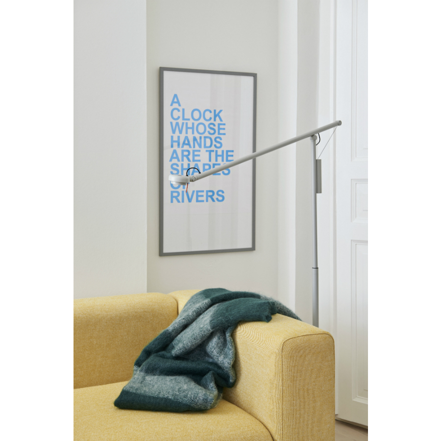 Лампа напольная Fifty-Fifty, пепельно-серая Hay 410213GREY - Вид №2