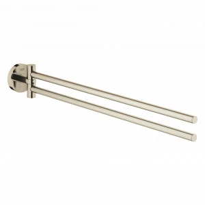 Двойной держатель для полотенца GROHE Essentials, никель глянец (40371BE1)