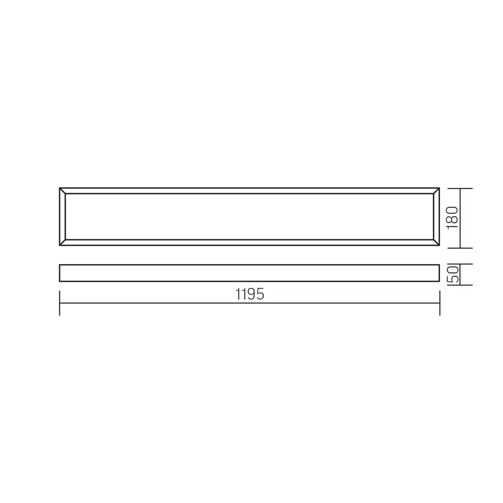 Панель светодиодная Varton 1195/180/50 PRS 30 Вт 1195x180 мм 3400 K IP40 82656393 STLM-2030599  - Вид №8