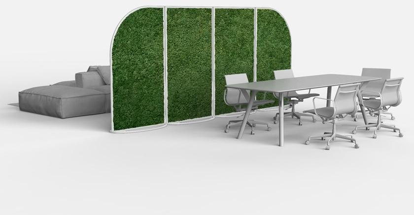 GREEN MOOD Звукопоглощающая перегородка для офиса G-line sun-id-1424614 - Вид №30