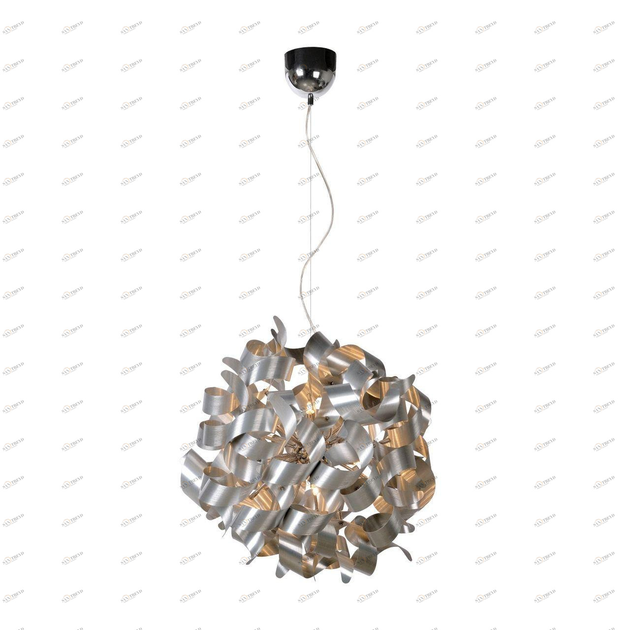 Подвесная люстра Lucide Atoma 13408/11/12 LUCIDE ДИЗАЙНЕРСКИЕ, ATOMA CHROME, ШАР 108533 Хром 